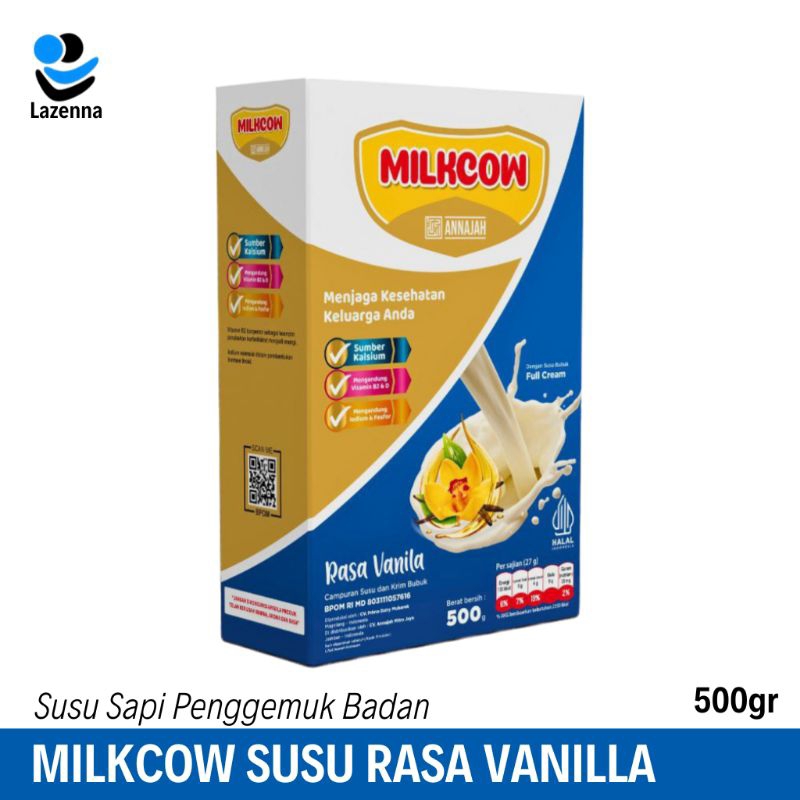 

Susu Plus Gemuk Milkcow Rasa Vanilla 500 gram