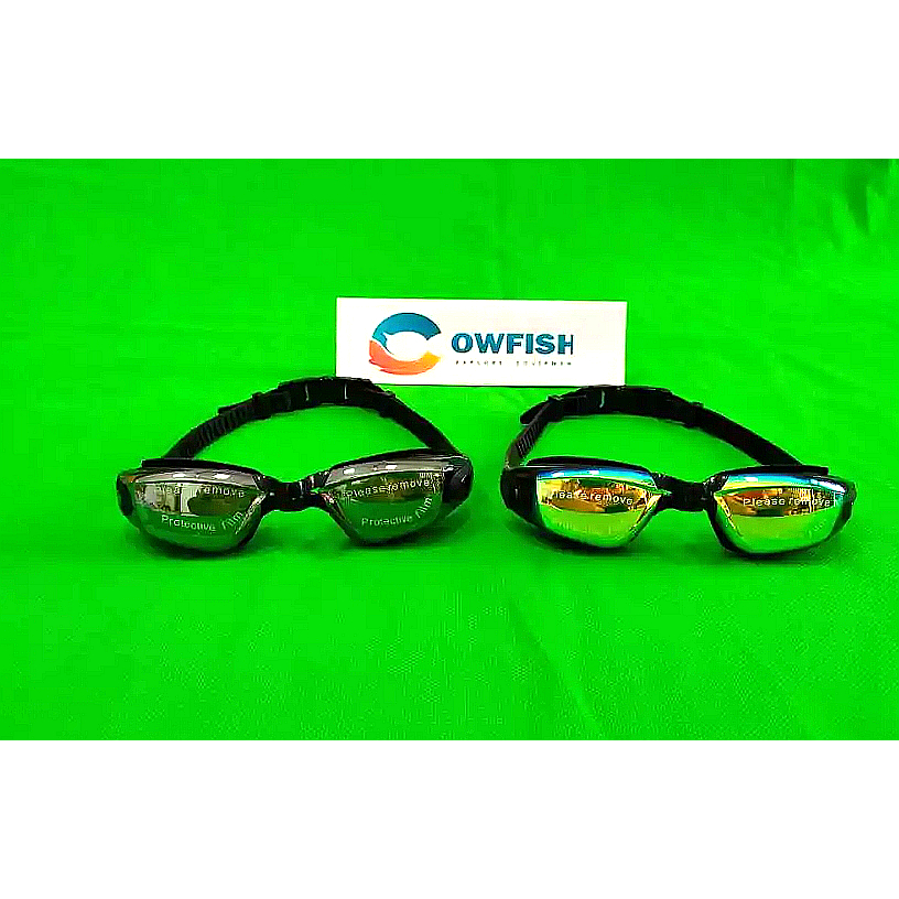 kacamata cowfish Y-016 berenang dewasa Y016 Anti Fog Kabut Lensa Electro