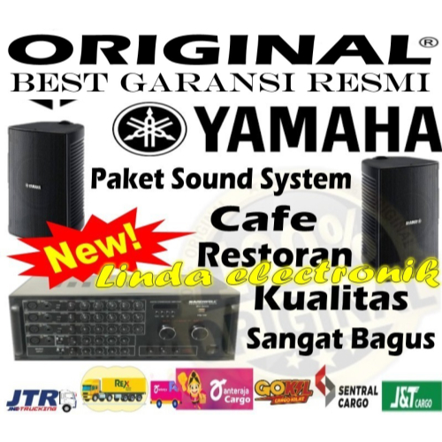 paket sound system cafe restoran yamaha vs6 2bh hardwell rv3000
