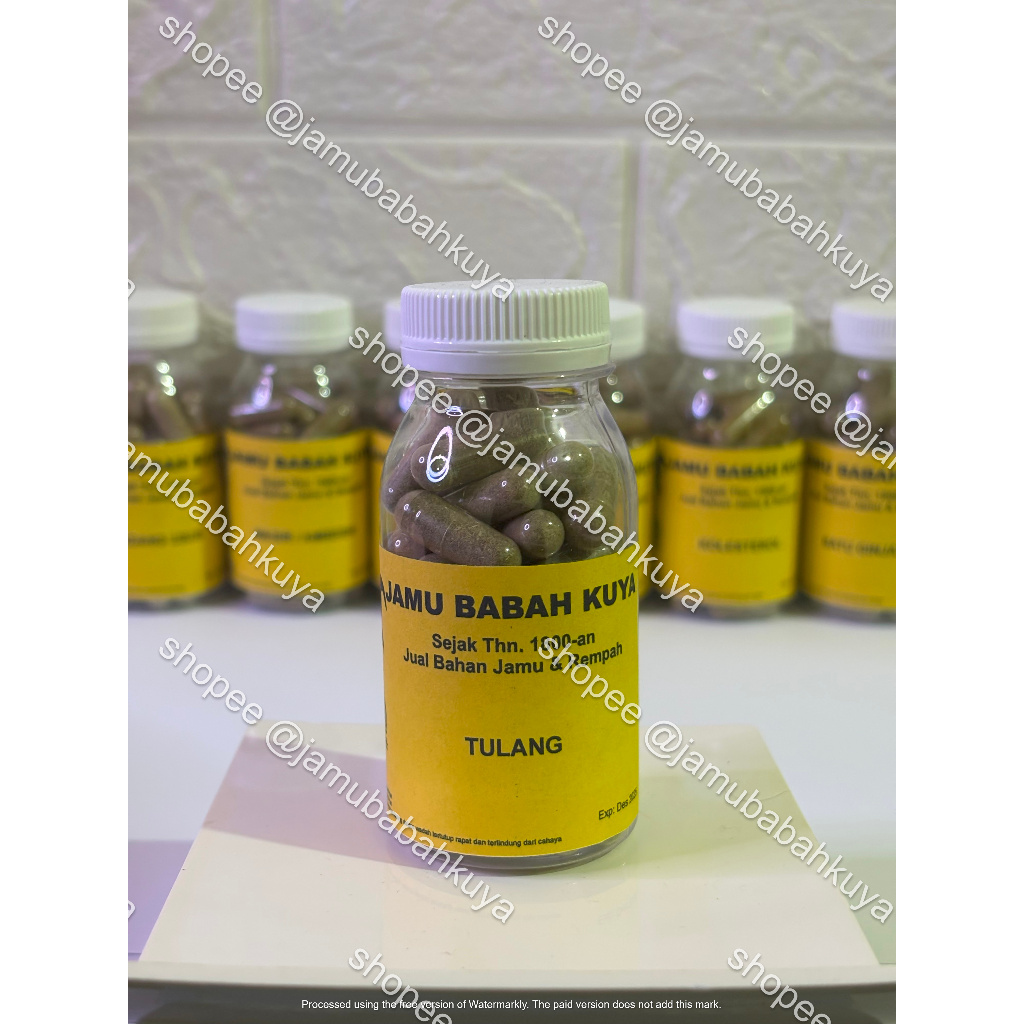 

Jamu Babah Kuya Herbal untuk Tulang - Ramuan Tradisional 100% Herbal Murni