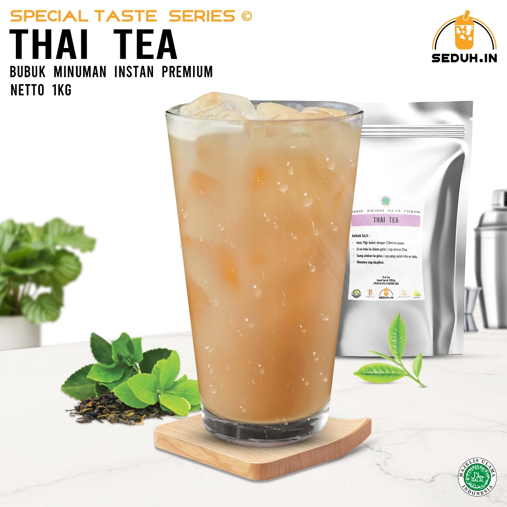 

SEDUHIN - OFFICIAL - Thai Tea 1KG / Bubuk Minuman Premium