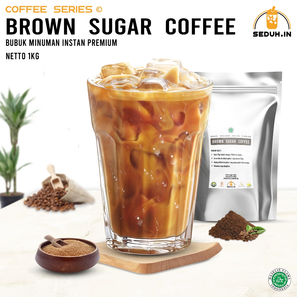 

Kopi Brown Sugar 1KG / Bubuk Minuman Premium