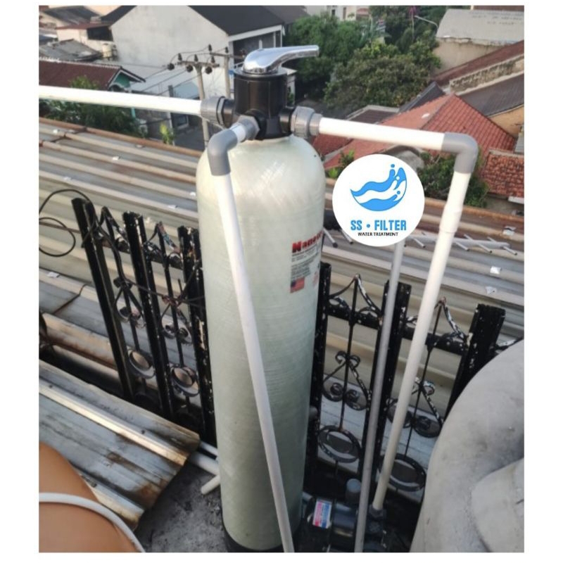 Instalasi Filter Air Sumur / Filter Air PDAM / Filter Air Kolam Ikan / Nanotec