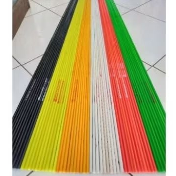 FIBER BAHAN JORAN 120CM 100CM 150CM UDANGAN LENTUR BLANK/ROD SOLID