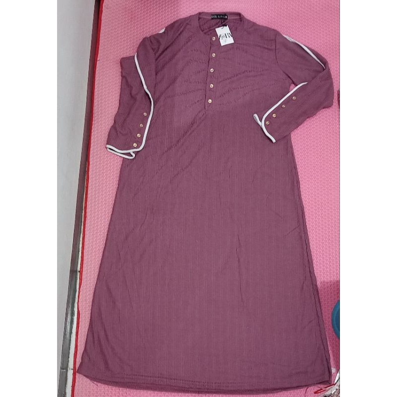 gamis knit inara warna taro