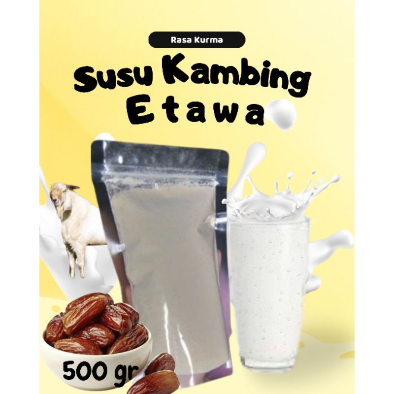 

Susu Kambing Etawa Rasa Kurma 500 gr Murni