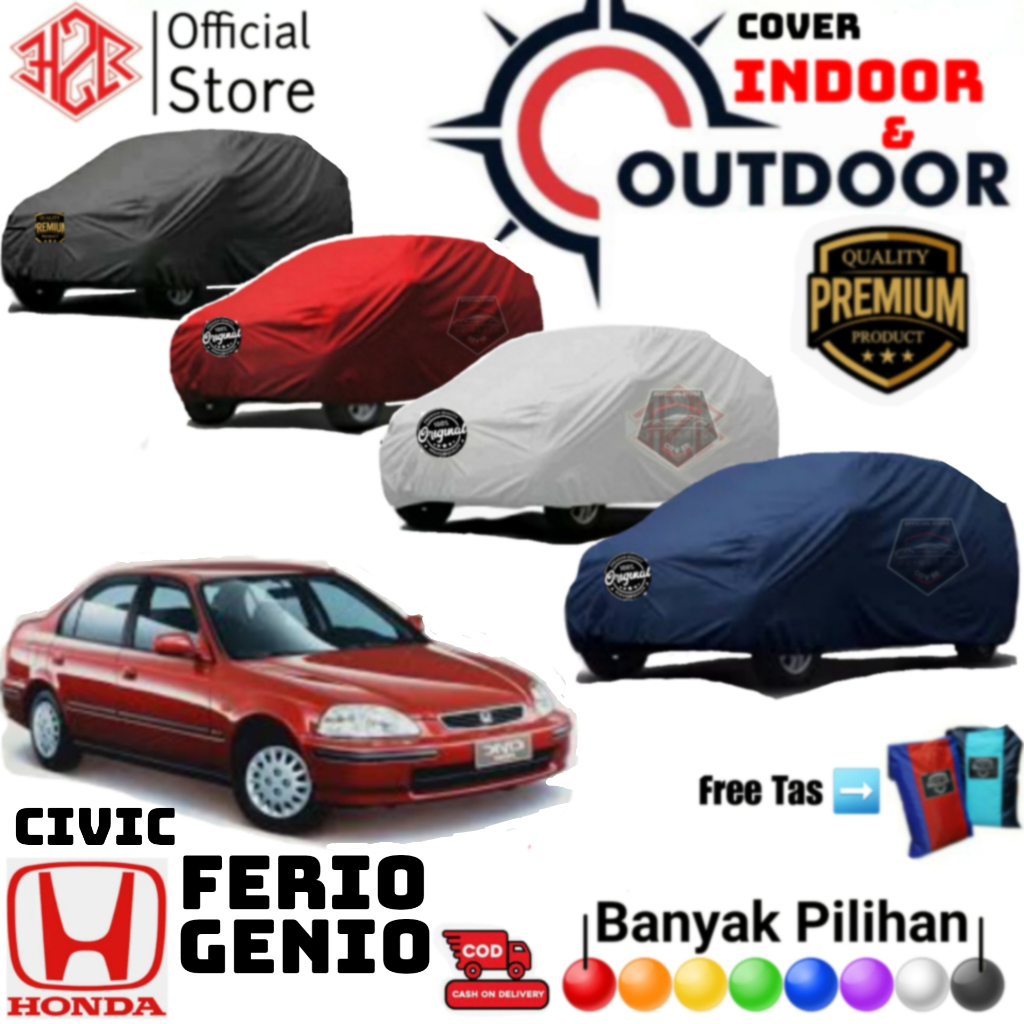 Cover Mobil Honda Civic Ferio, Sarung Mobil Civic Genio, Selimut Mobil Civic Ferio & Genio, PREMIUM