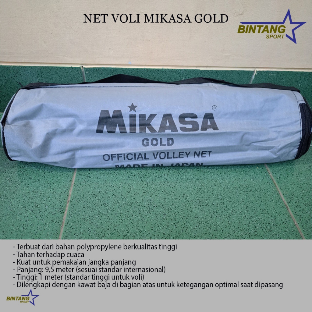 Net Voli Mikasa Gold Made in Japan