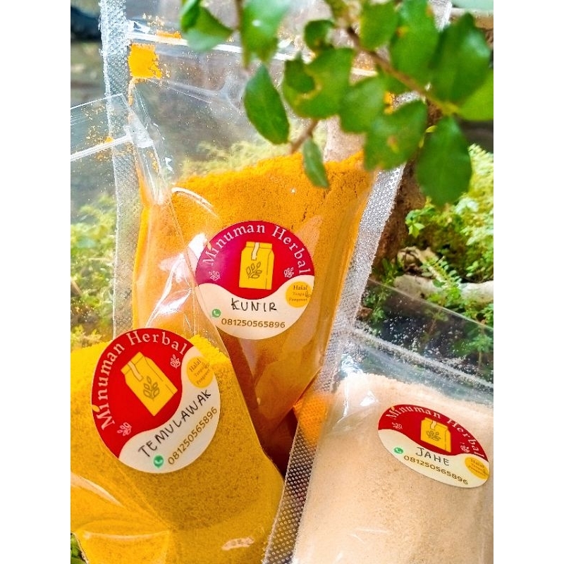 

Minuman Serbuk Kunir Dengan 1001 Khasiat Halal Tanpa Pewarna dan Pengawet | Sami Jaya Herbal