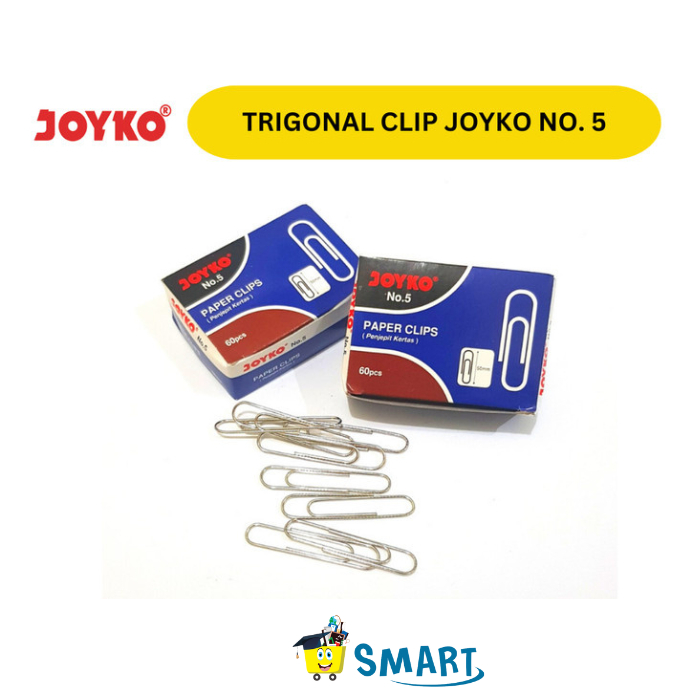 

(1KOTAK ISI 60PCS)JOYKO PAPER CLIP JUMBO NO.05