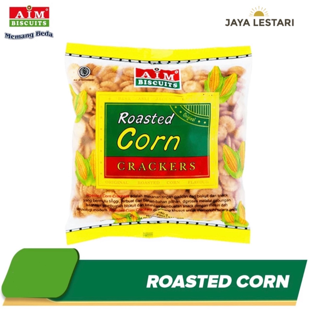 

Aim Biscuits Roasted Corn Crackers (2 Ukuran)