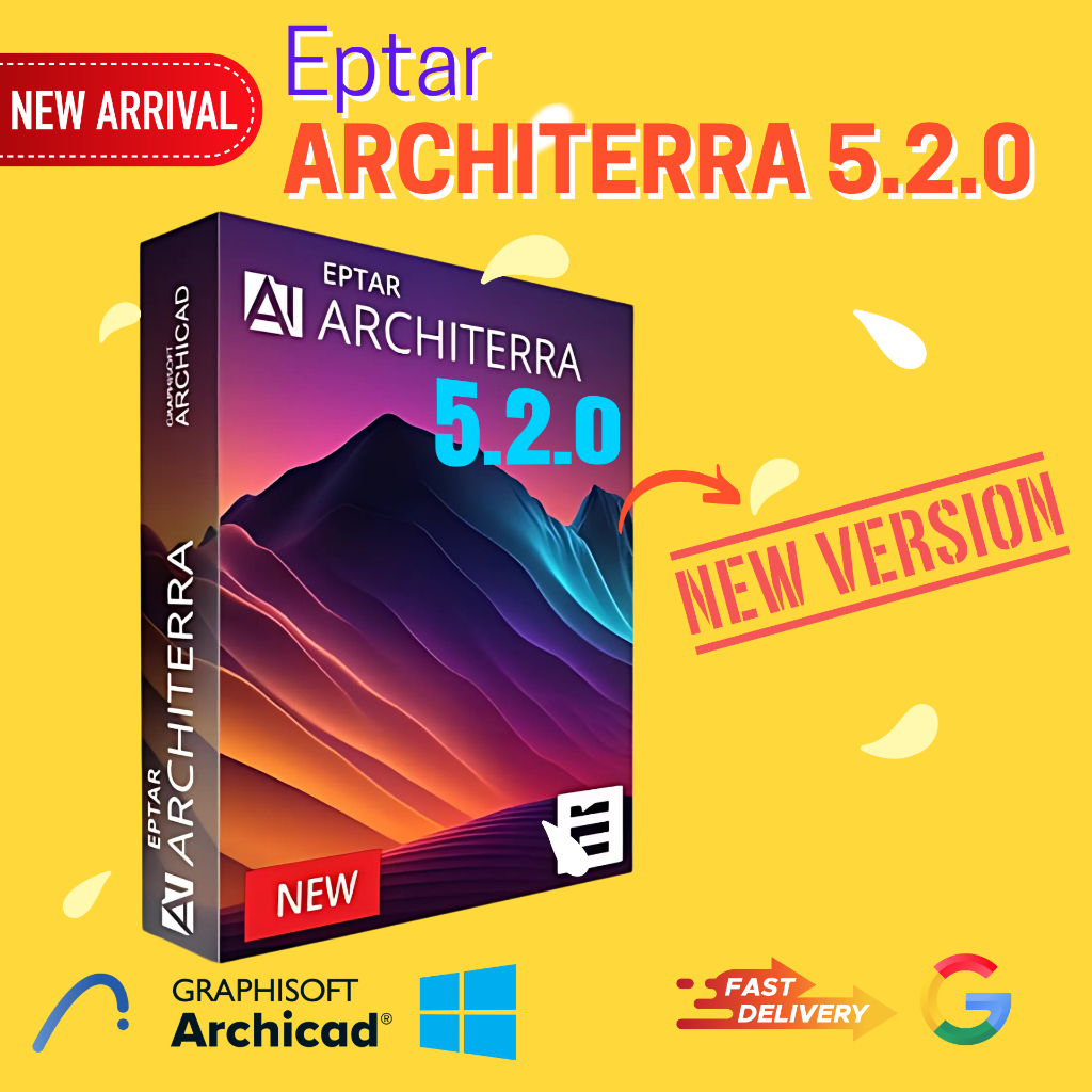 EPTAR ARCHITERRA PLUS_V5.2.0 Full version Terbaru   Canggih nih Kak  --> untuk ARCHICAD 27-28 ya Gae