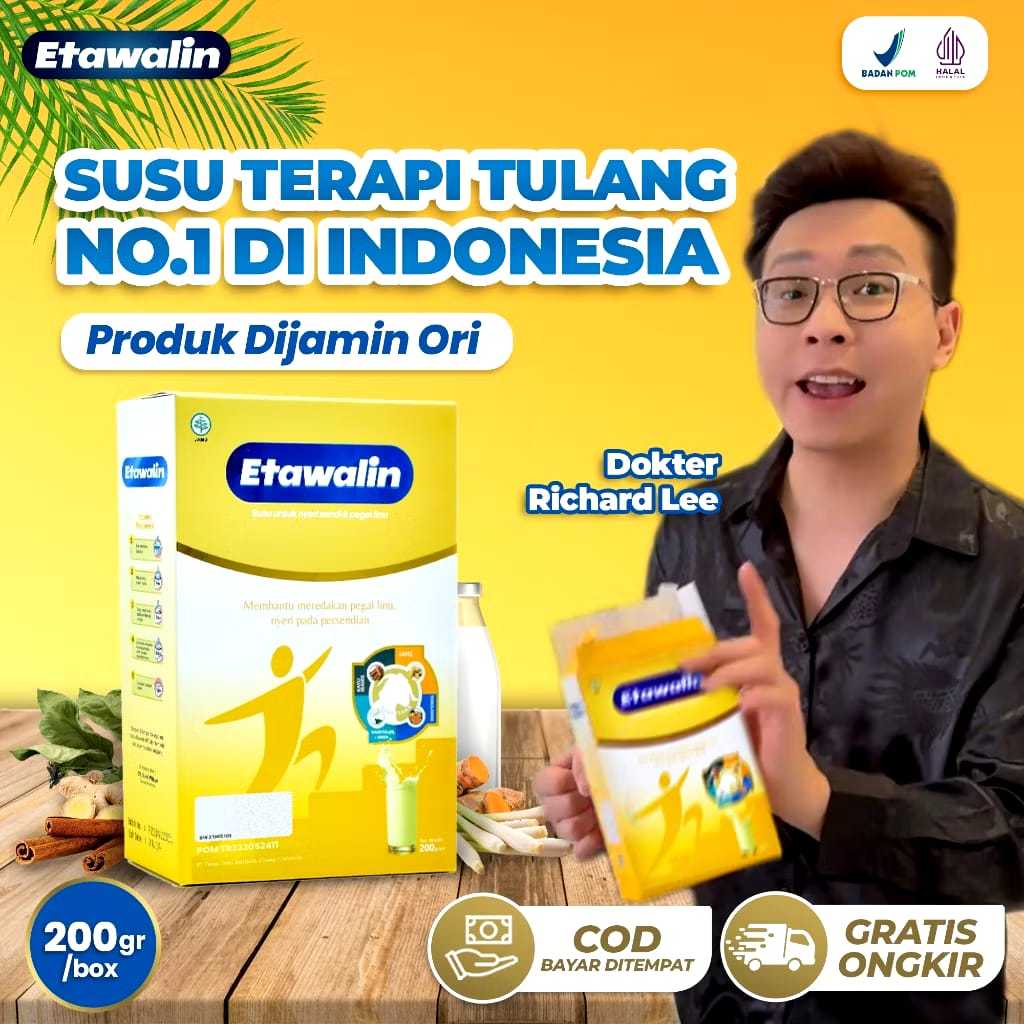 

Etawalin Susu Kambing Etawa Solusi Asam Urat dan Nyeri Sendi Official 1 Box
