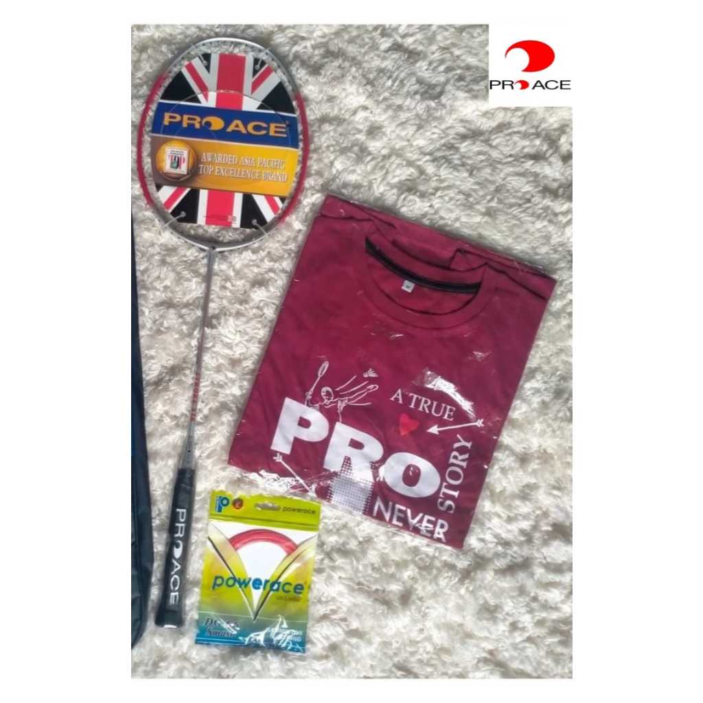 RAKET PRO ACE STROKE 316 | RAKET BADMINTON | RAKET BULUTANGKIS PROACE ORIGINAL