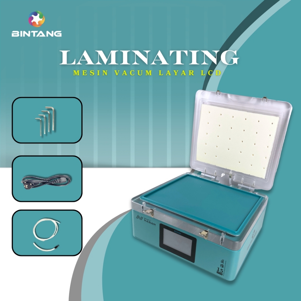 PARTS TOOLS MESIN LAMINATING VACUM LAYAR LCD BT SUPA LITE MAX