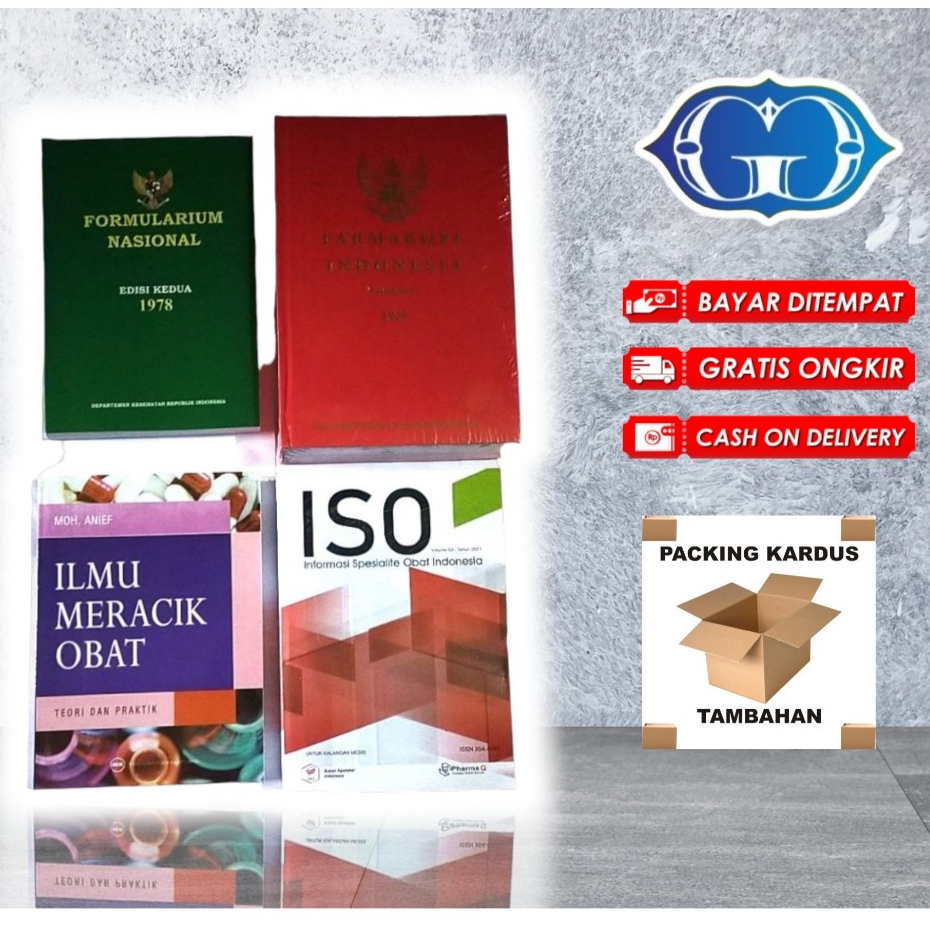 4 Buku FARMASI F3,FORNAS, IMO,ISO