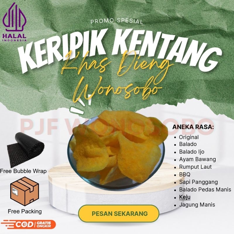 

keripik kentang keju 70g