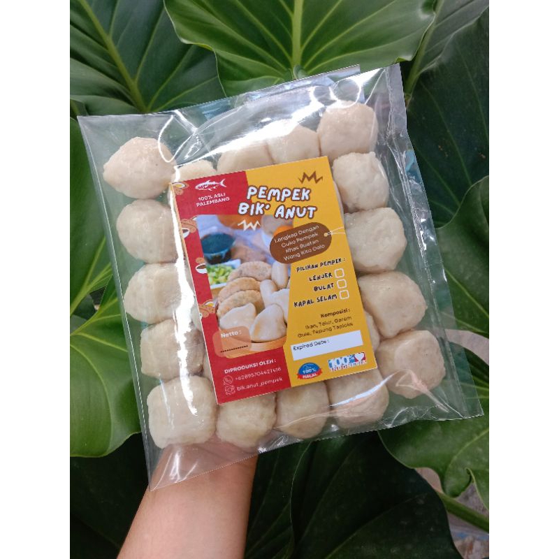 

PEMPEK PALEMBANG BULAT | Kemasan 500 Gram