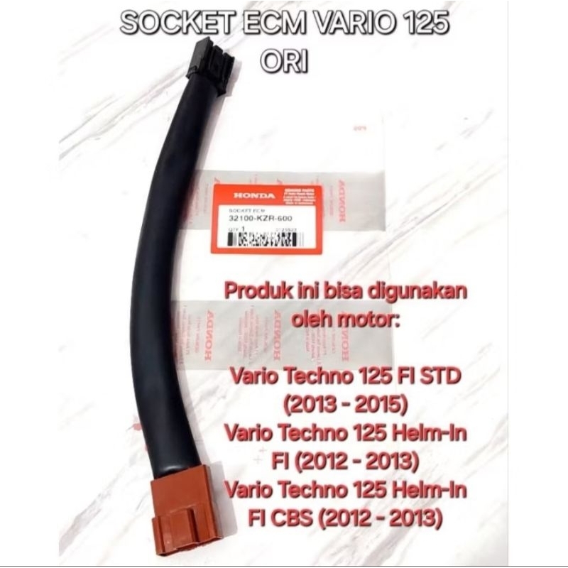 Soket Ecu Ecm Acg Vario 125 150  32100KZR600