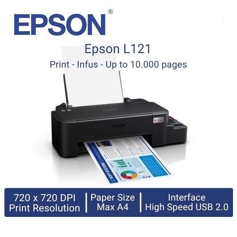 Printer Epson L121 pengganti printer Epson L120 NEW
