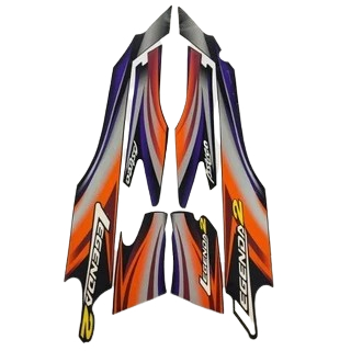 Striping Stiker Honda Astrea Legenda 2002 Biru List Body Motor Astrea Legenda 2002