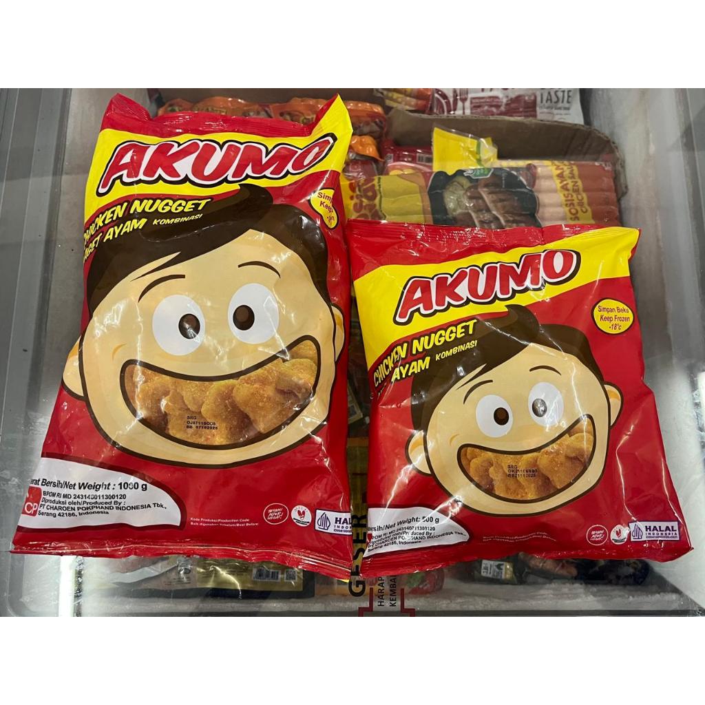 

CHICKEN NUGGET AKUMO BERAT 1000 GRAM ATAU 1 KILO GRAM