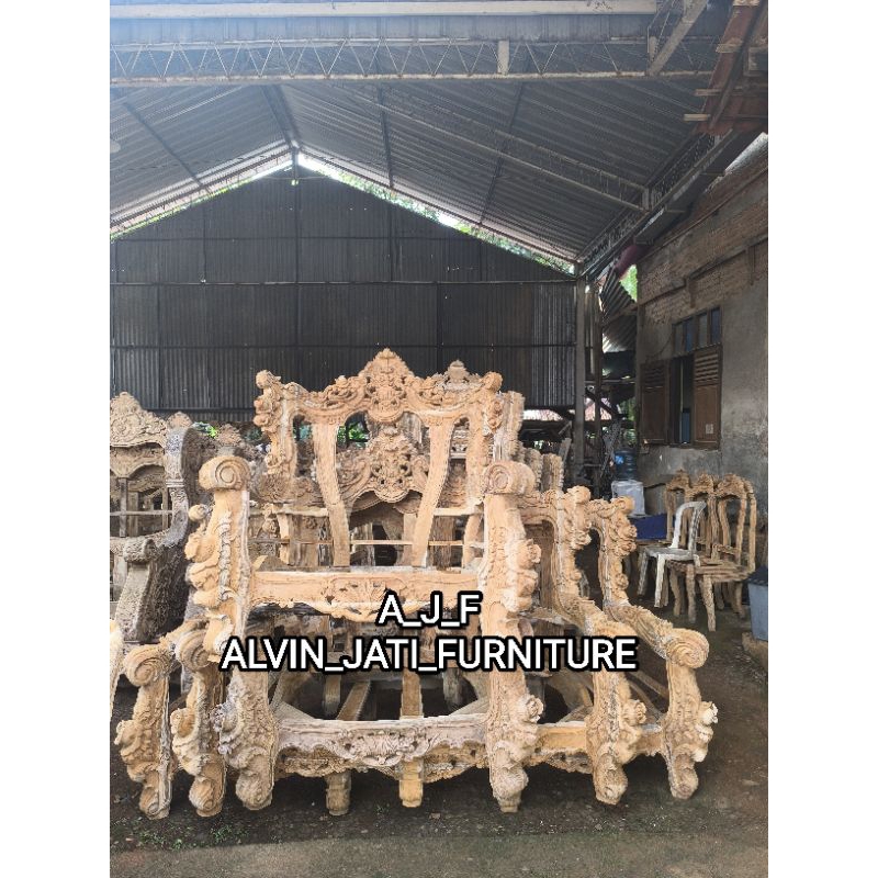 kursi tamu jati/kursi tamu/kursi tamu ukur jepara/kursi ukir/kursi ruang tamu termurah/kursi ruang t