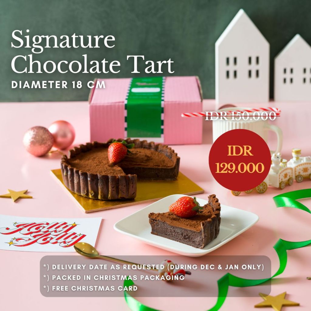 

CHRISTMAS HAMPERS NATAL / BINGKISAN / PARCEL - Chocolate Tart / Coklat