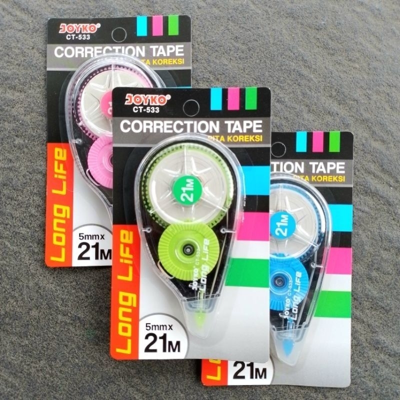 

correction tape 21m joyko CT 533