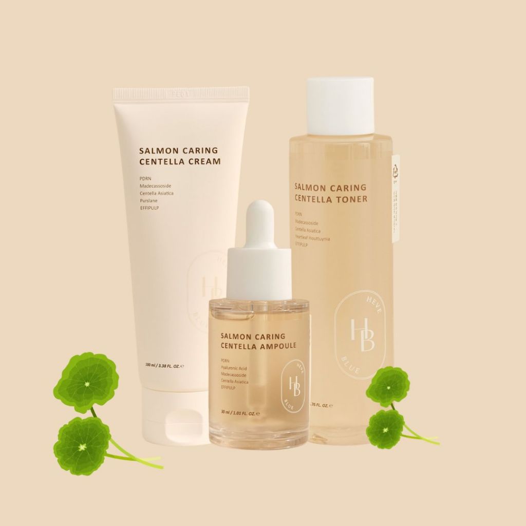 HEVEBLUE Salmon Caring Centella / Salmon PDRN Salmon Egg Extract