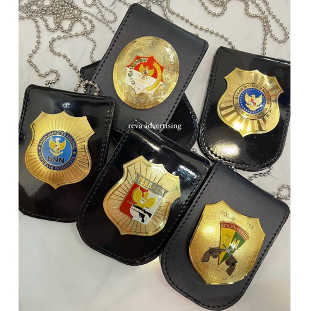 

custom dompet KTA kalung glossy & doff kuningan