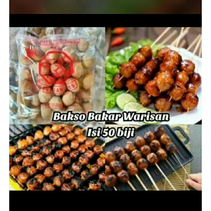 Bakso warisan bakso bakar warisan isi 50