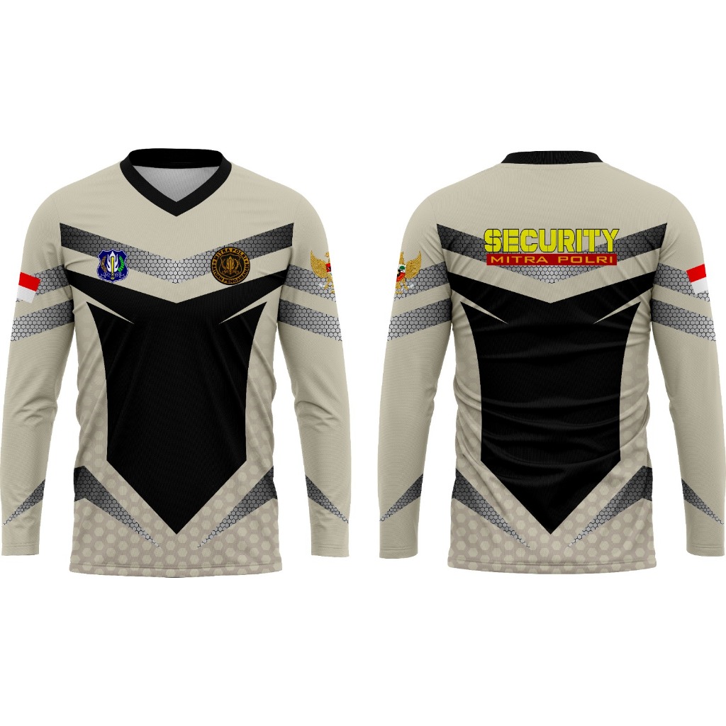 KAOS JERSEY SECURITY TERBARU / JERSEY SECURITY / KAOS SATPAM / JERSEY SATPAM FULLPRINT