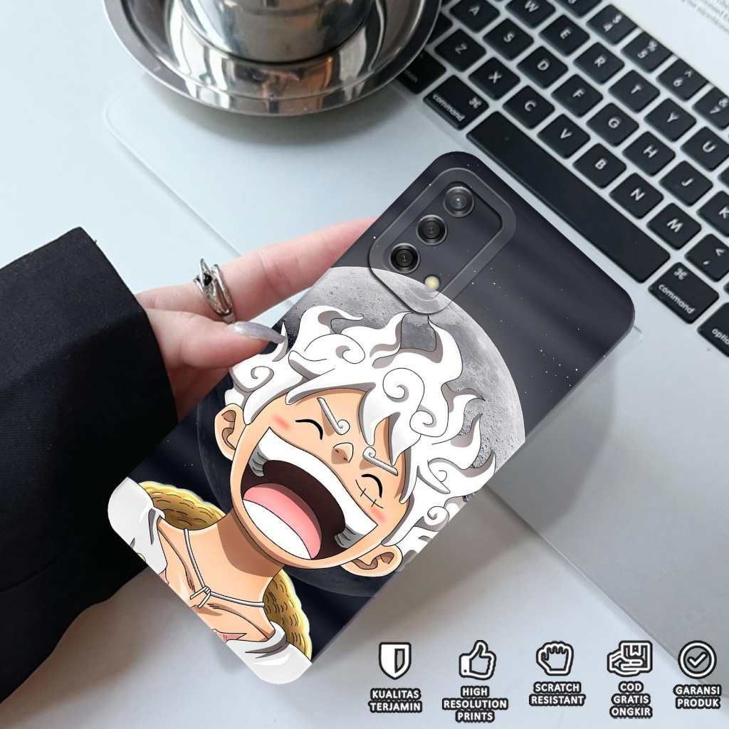Case Oppo A74 - Casing Hp Oppo A74 Motif Luffy - Softcase Oppo A74 - Softcase Hp Oppo A74 - Case Hp 