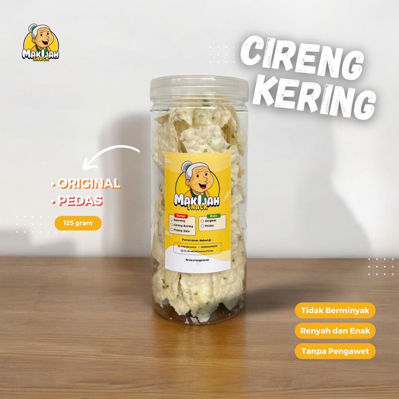 

Cireng Kering Mak Ijah | Cireng kering Original Pedas | Cireng Kering Pedas | Cireng Kering Bandung