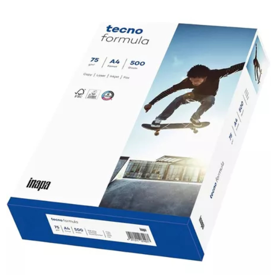 

Tecno Speed Kertas A4 75gr Copier 1 Rim (500 Lembar) Kertas Hvs A4 75 gsm Kertas Fotocopy