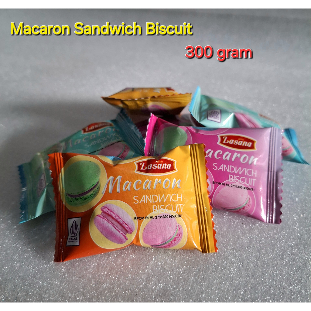 

Macaron Sandwich Biscuit 300 gram