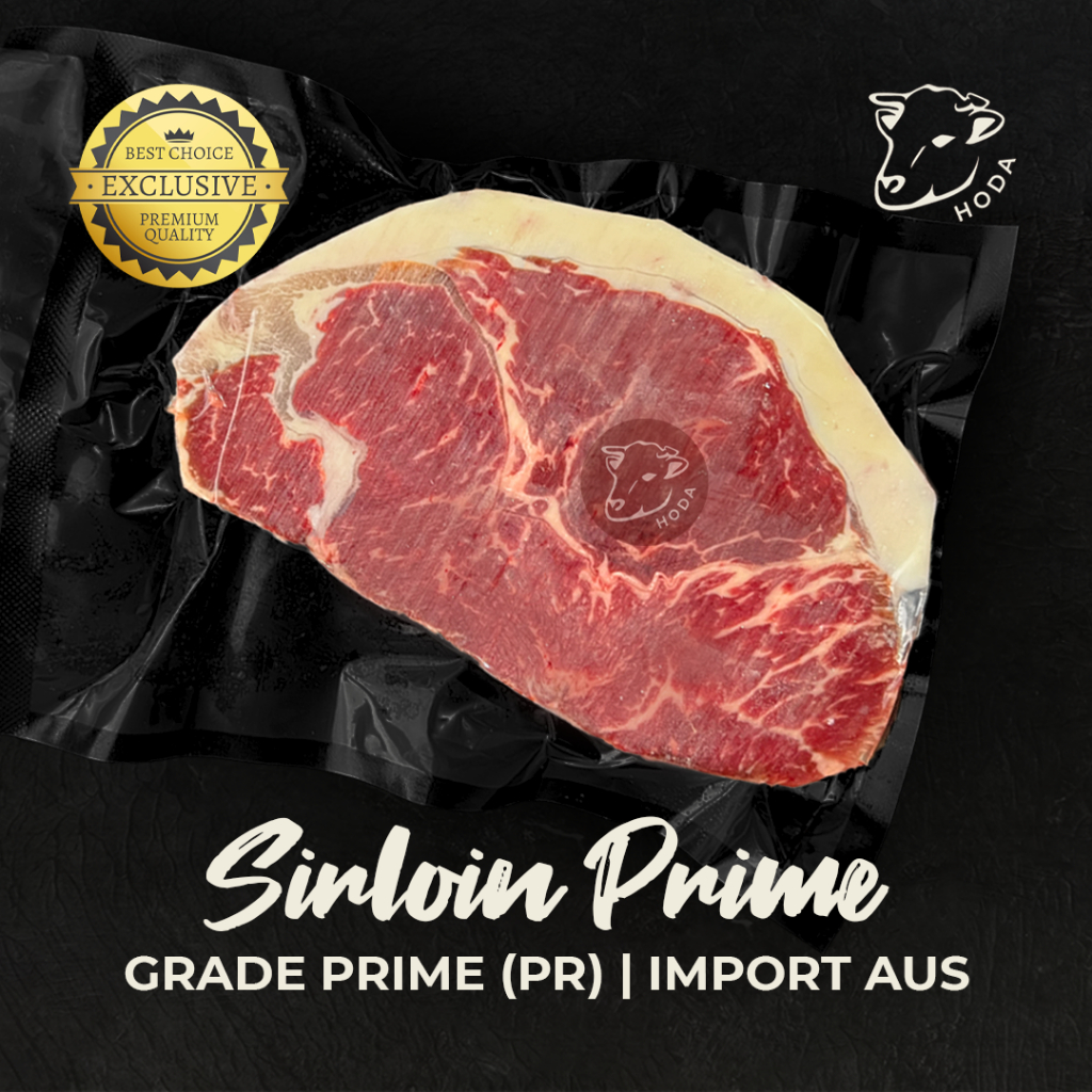 

Sirloin Steak Grade Prime Black Angus Import AUS