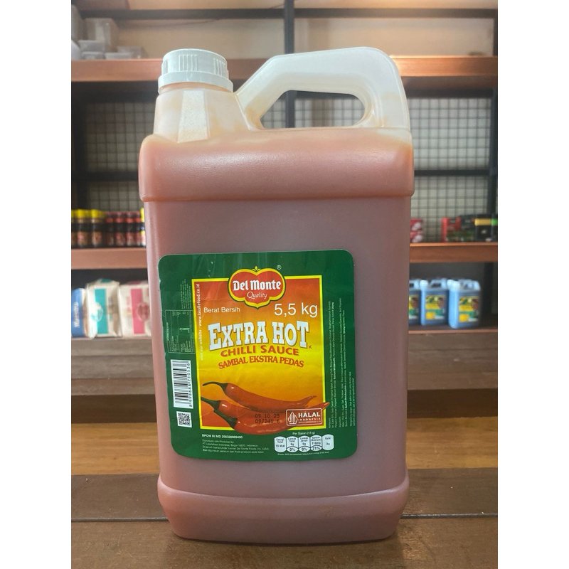 

Delmonte Extra Hot Sambal Ekstra Pedas 5,5kg