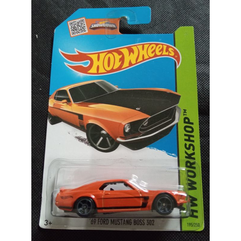 HOT WHEELS '69 FORD MUSTANG BOSS 302