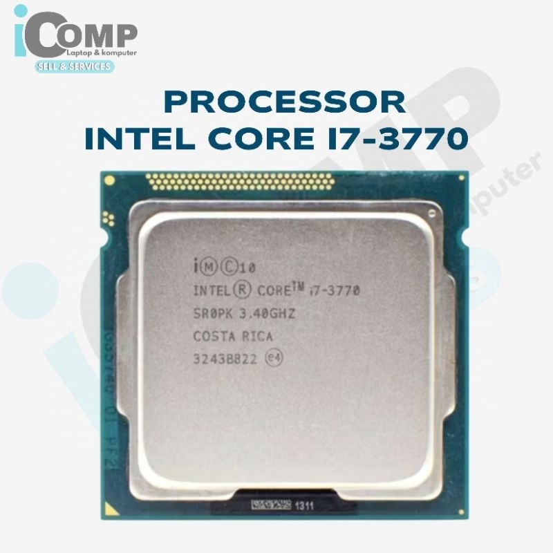 Processor intel core i7-3770 Socket 1155