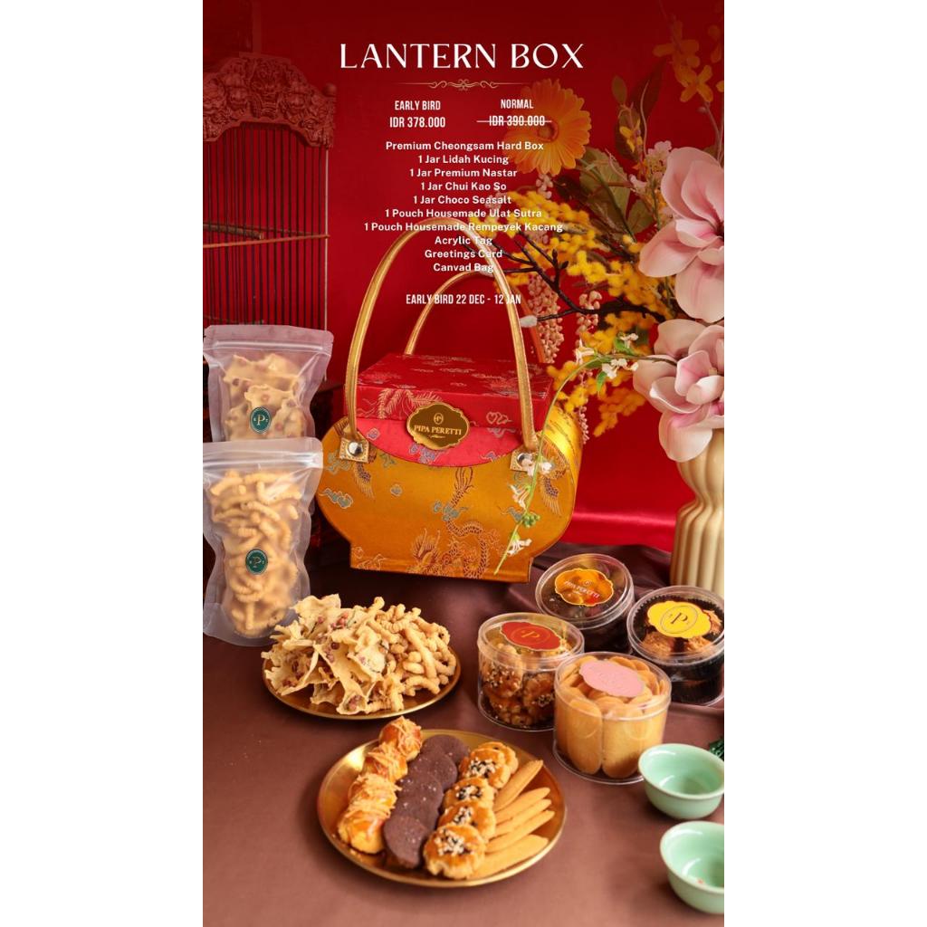 

LANTERN BOX (CNY HAMPERS/HAMPERS IMLEK PONTIANAK 2025) COOKIES