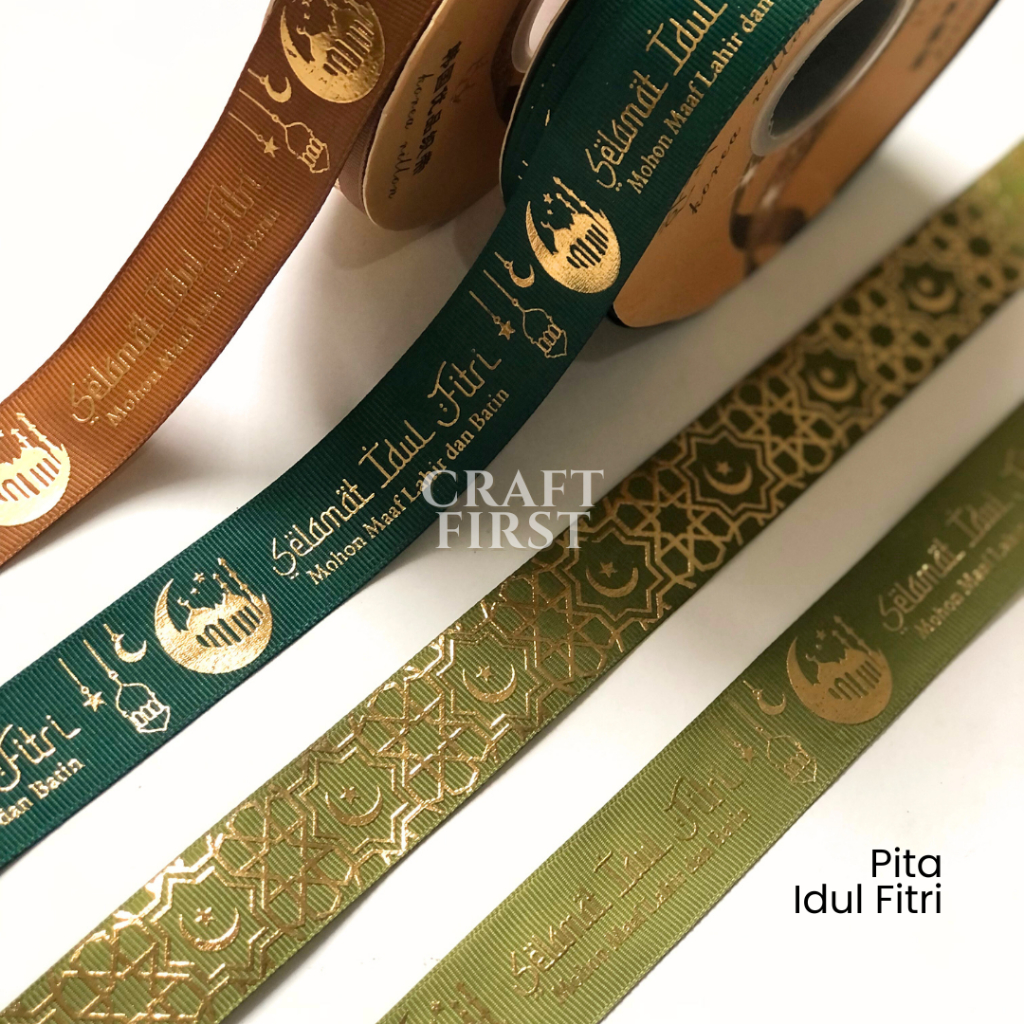 

Craft First - Pita Lebaran Hampers 2.5cm x 1 meter