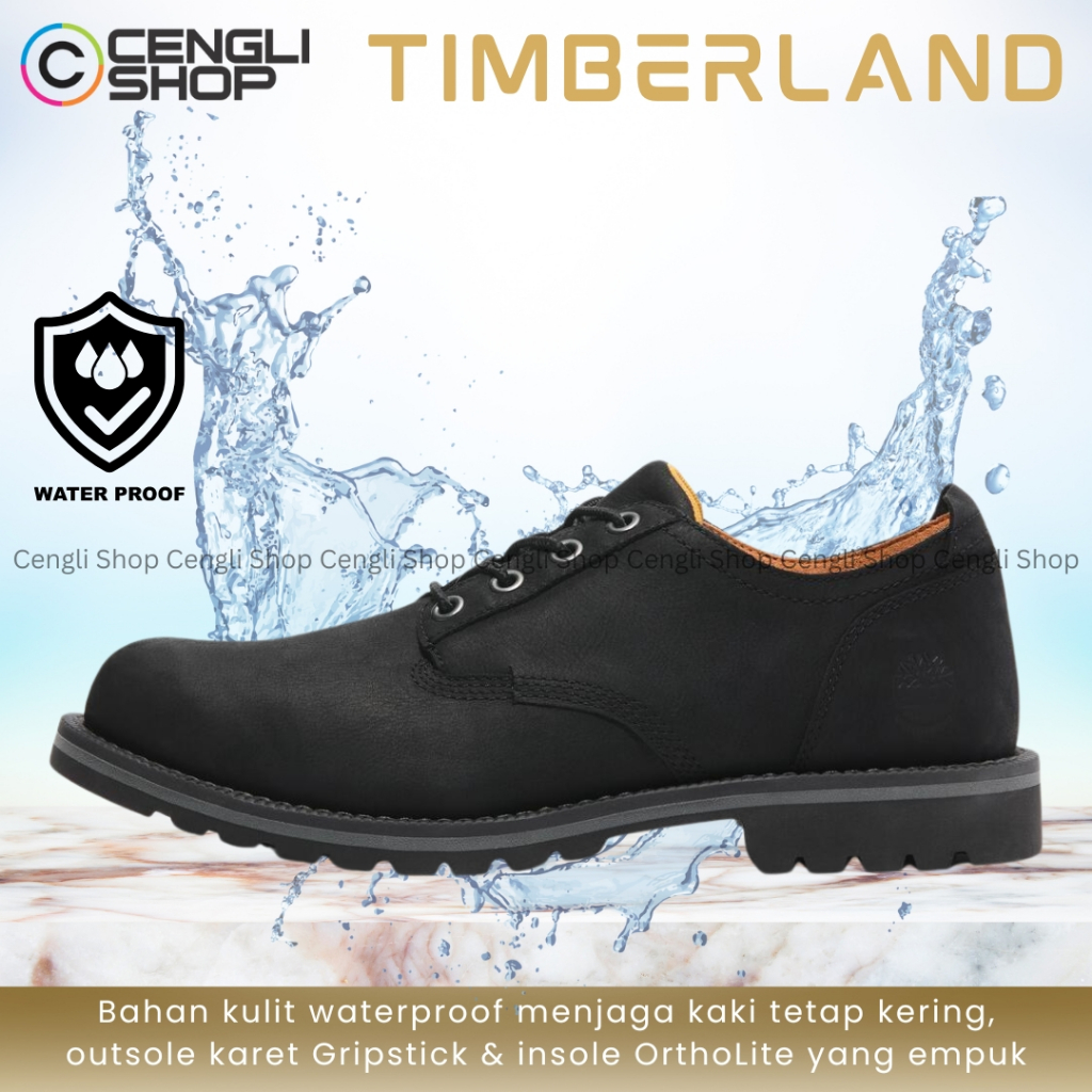 SEPATU TIMBERLAND PANTOFEL CASUAL KULIT PRIA ORIGINAL TERBARU ORI TM04