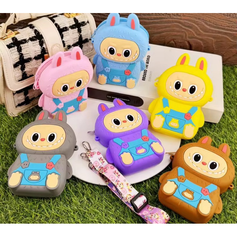 Tas Selempang Labubu / Tas Hp labubu / tas kecil anti air