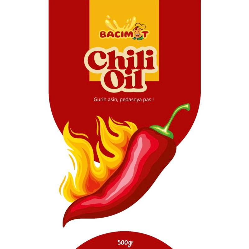 

Chili Oil spesial bacimot