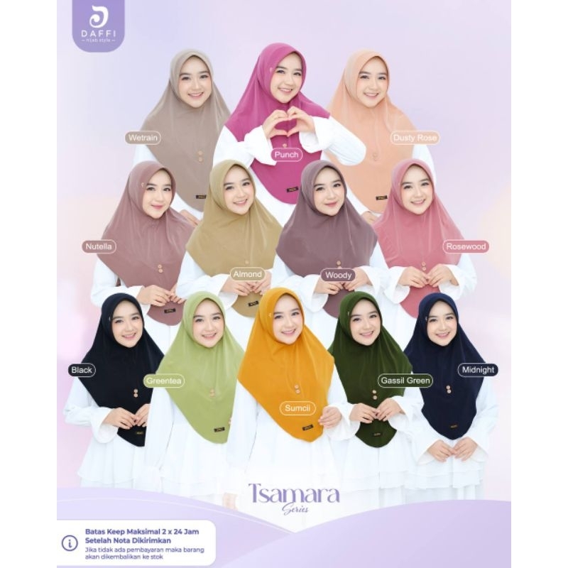 Daffi Hijab Instan Tsamara Series