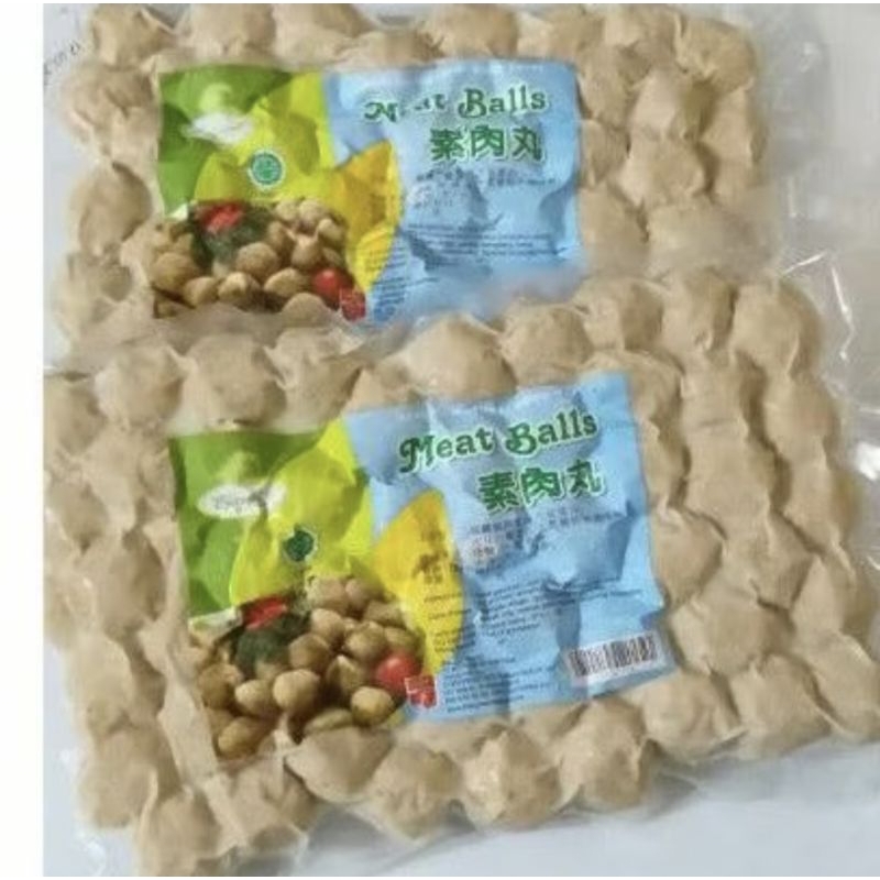 

VEGETARIAN MEAT BALLS EVERGREEN / VEGETARIAN BAKSO 450GR