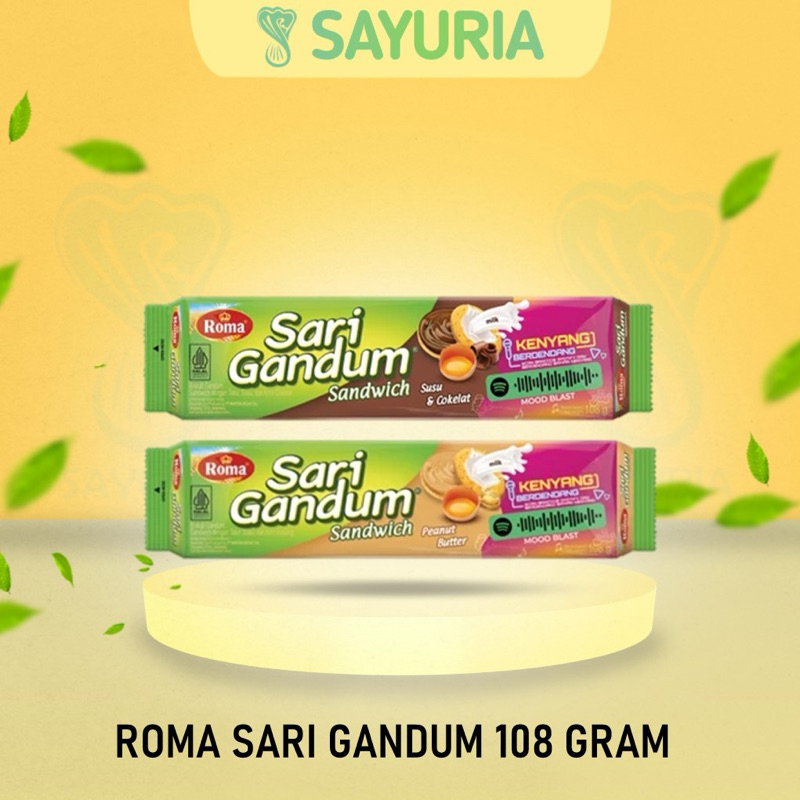 

Sari Gandum Cokelat Susu & Peanut Butter 125 Gram