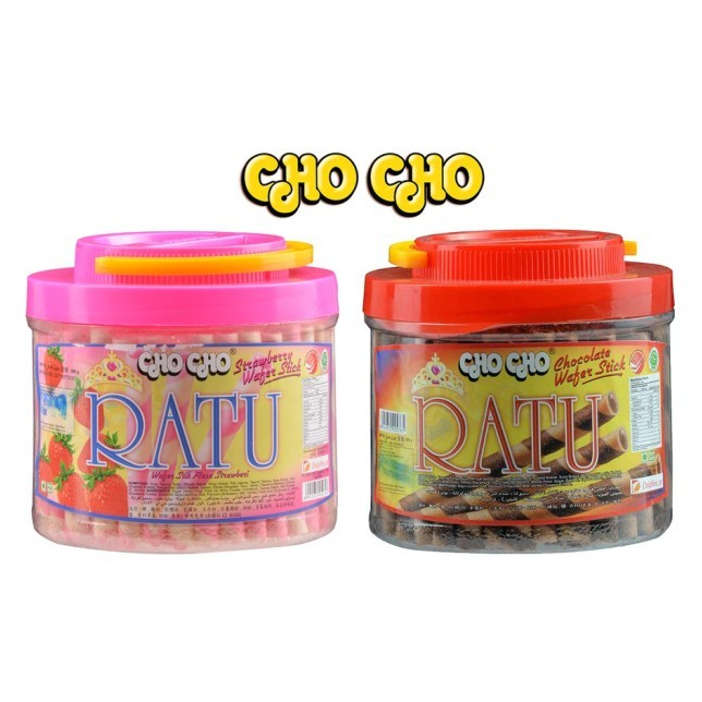 

CHO-CHO Wafer Stick Ratu Kemasan 350 gr